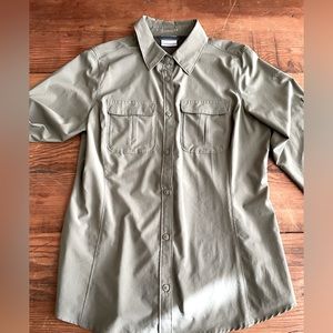 🔆Columbia Omni-Shade Fishing Shirt sz M